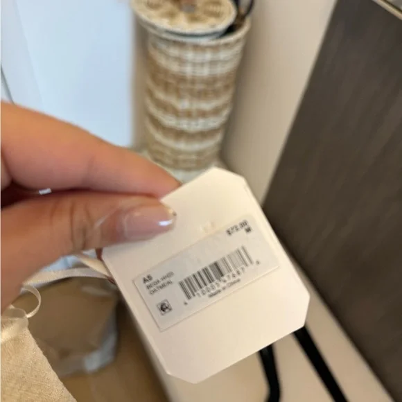 Altar'd State Cream Skirt and Tie Top Set - Picture 6 of 7